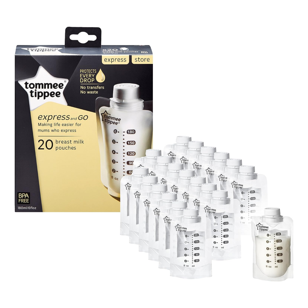 Tommee Tippee Express & Go Breast Milk Pouches
