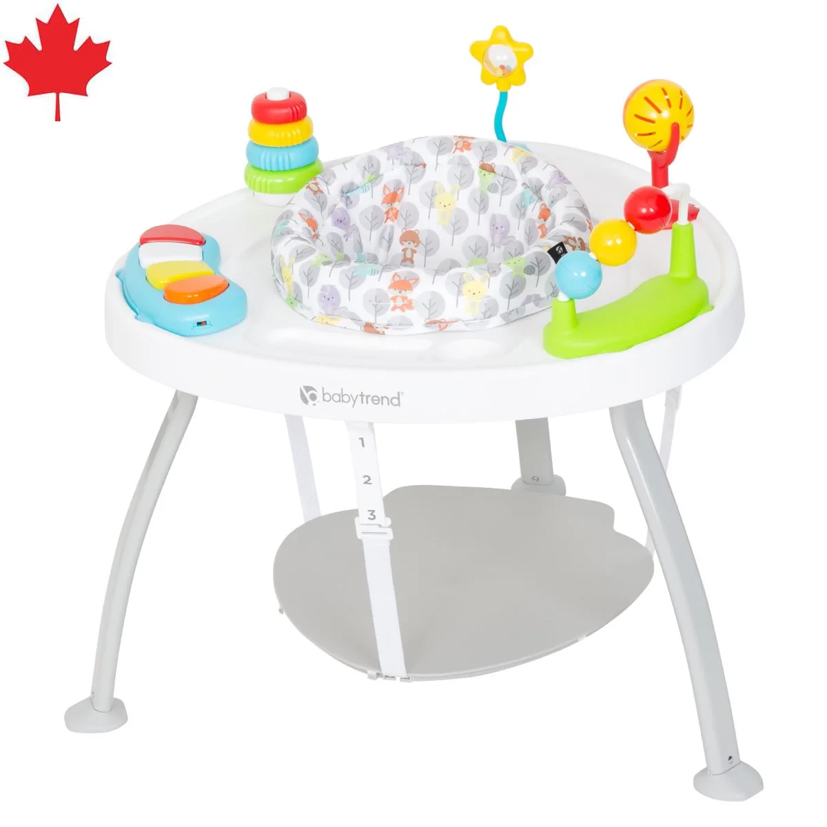 3-in-1 Bounce N Play Activity Center - Woodland Walk