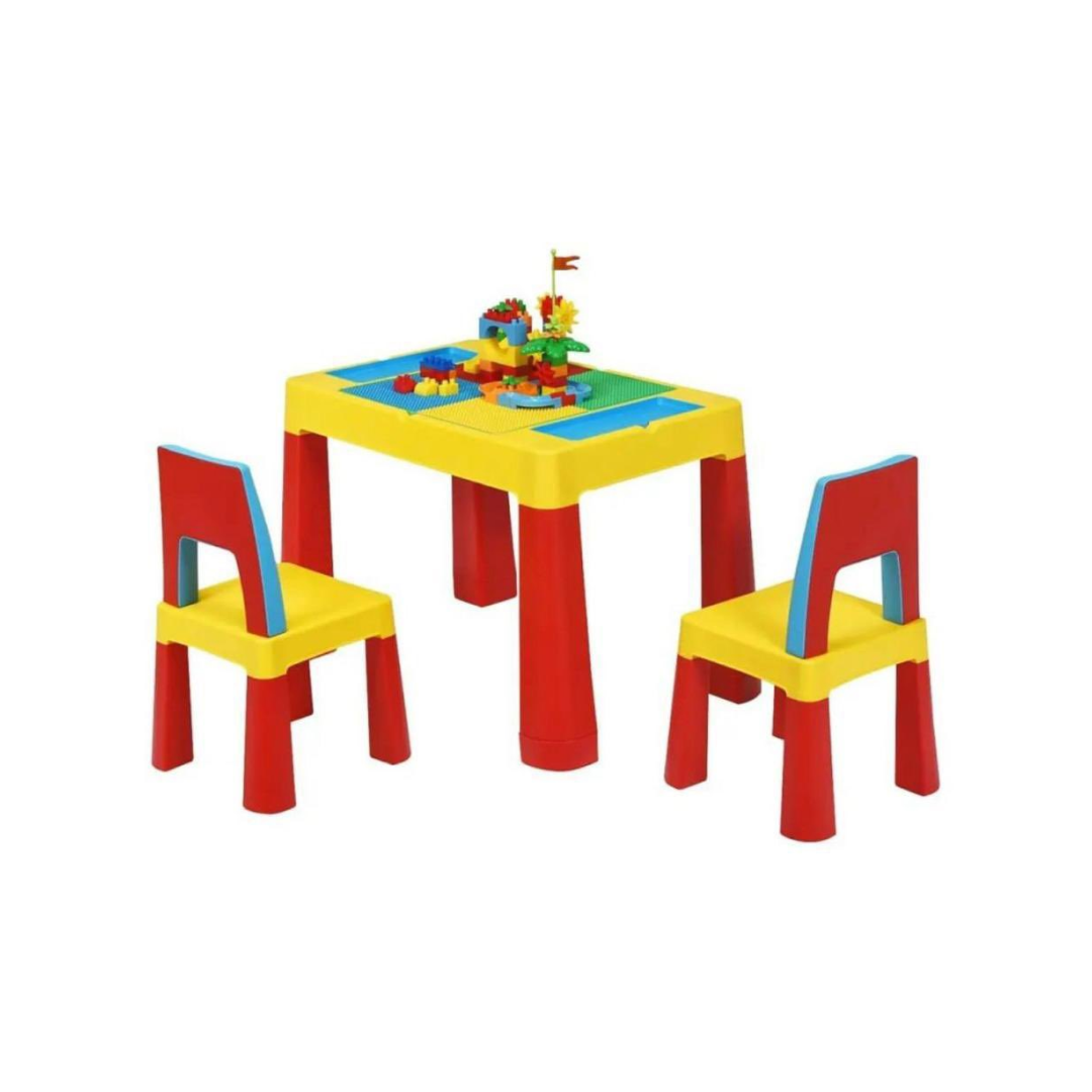 Table Set With 2 Chairs